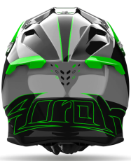 Casca motocross AIROH TWIST 3 SHARD GREEN GLOSS