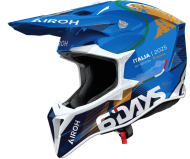 Cască motocross AIROH WRAAAP 6 DAYS ITALIA 2025