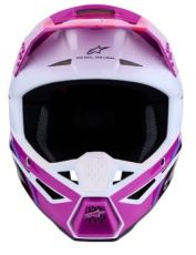 Κράνος motocross ALPINESTARS SM3 FALCON PUR/WHT/PNK