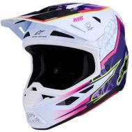 Κράνος Motocross ALPINESTARS SM7 BLASTER PUR/PNK/WH