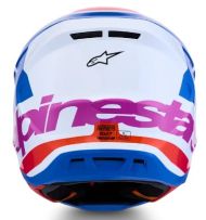 Κράνος ALPINESTARS SM7 CORE Motocross ΛΕΥΚΟ/ΜΠΛΕ/ΡΟΖ