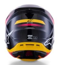 Motocross helmet ALPINESTARS SM7 RISE BLK/YL/PINK