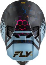 Motocross helmet FLY RACING Formula CC Tektonic - Matte Black/Slate