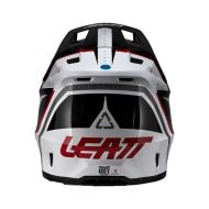 Cască motocross LEATT Kit Moto 7.5 Alb/Roșu V26