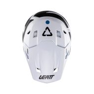 Cască motocross LEATT Kit Moto 9.5 Carbon/Alb V26