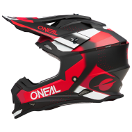 Casca Motocross O'NEAL 2SERIES SPYDE V.23 NEGRU/ROSU/ALB