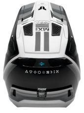 Cască motocross THOR FLEET DEFY NEGRU/ALB