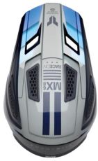 Cască motocross THOR FLEET DEFY BL/GY