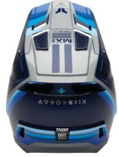 Cască motocross THOR FLEET DEFY BL/GY