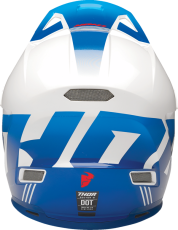 Casca motocross THOR SECTOR 2 CARVE WHITE/BLUE