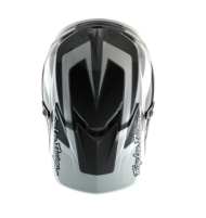 Motocross helmet TROY LEE DESIGNS GP Shutter - Grey/White