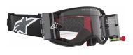 ALPINESTARS SUPERTECH CORP BLK/GRY CLEAR ROLL-OFF Motocross Goggles