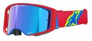Motocross Goggles ALPINESTARS SUPERTECH CORP RD/BL MIRROR-BL