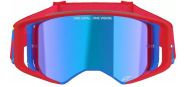 Motocross Goggles ALPINESTARS SUPERTECH CORP RD/BL MIRROR-BL