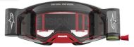Motocross goggles ALPINESTARS SUPERTECH FIRMA ROLL OFF RED/SIL/CLR