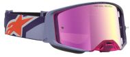 Motocross Goggles ALPINESTARS SUPERTECH HITEN PUR RED MIRROR-PINK