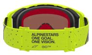 Motocross goggles ALPINESTARS SUPERTECH VESTA YEL FLUO BLK MIRROR-RED