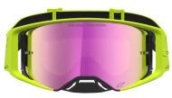Motocross goggles ALPINESTARS SUPERTECH VESTA YEL FLUO BLK MIRROR-RED