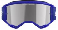 Motocross Goggles ALPINESTARS VISION 3 WORDMARK BL MIRROR-SIL