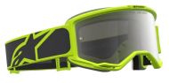 Motocross goggles ALPINESTARS VISION 5 RORA BLK YLOW FLUO MIRROR-SILVER