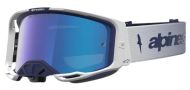 Γυαλιά Motocross ALPINESTARS VISION 8 AMBER NVY/WHT/MIRR-BLUE