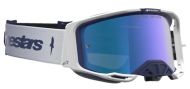 Γυαλιά Motocross ALPINESTARS VISION 8 AMBER NVY/WHT/MIRR-BLUE