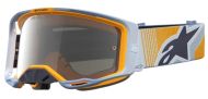 ALPINESTARS VISION 8 MAVEN DUST BL/ORG MRR SILVR Motocross Goggles