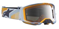 ALPINESTARS VISION 8 MAVEN DUST BL/ORG MRR SILVR Motocross Goggles