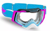 Motocross Goggles PROGRIP 3309 RAPID TBW/CLEAR
