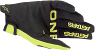 Motocross Gloves ALPINESTARS RADAR YELLOW/BLACK