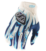 Mănuși motocross TROY LEE DESIGNS Air - Torched White/Blue