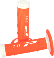 Γκριπς Motocross PROGRIP Triple Density 791 ΛΕΥΚΟ/ΠΟΡΤΟΚΑΛΙ