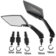 Motorcycle mirrors A-PRO SR4810 CARBON