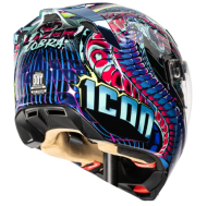 Cască modulară pliabilă ICON Threshold™ Synthwave Lazer Cobra