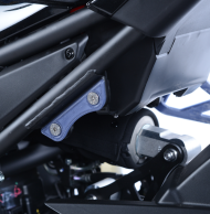 Плоча R&G RACING Rear Footrest Plate Black Kawasaki Z900 17-24