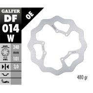 Μπροστινό δίσκο φρένων Galfer WAVE FIXED 240x3mm DF014W