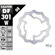 Μπροστινό δίσκο φρένων Galfer WAVE FIXED 250x3mm DF301W