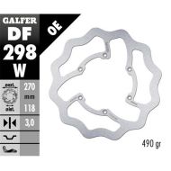 Μπροστινό δίσκο φρένων Galfer WAVE FIXED 270x3mm DF298W