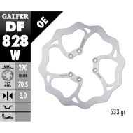Μπροστινό δίσκο φρένων Galfer WAVE FIXED 270x3mm DF828W