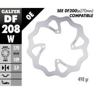 Μπροστινό δίσκο φρένων Galfer WAVE FIXED OVERSIZE 270x3mm DF208W