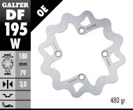 Disc frana fata/spate Galfer WAVE FIXED DISC WAVE FIXED 180x3mm DF195W