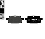 Tampoane fata pentru motocicleta Galfer SCOOTER FD136G1050