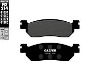 Galfer SCOOTER Εμπρός/πίσω Moto Pads FD214G1050
