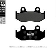 Tampoane fata/spate motocicleta Galfer SCOOTER FD284G1050