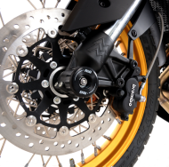 Protecții furcă R&G RACING negre MOTO MORINI X-CAPE 650 22-26