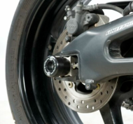 Προστατευτικά ψαλιδιού R&G RACING για τάπες άξονα, μαύρα Honda CBR1000RR Fireblade 04-07