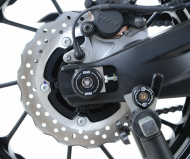 Προστατευτικά τάπες άξονα R&G RACING Swingwarm μαύρο Yamaha Tracer 700 16-20