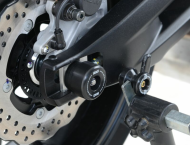 Προστατευτικά τάπες άξονα R&G RACING Swingwarm μαύρο Yamaha Tracer 700 16-20
