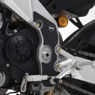 Протектор за рама R&G RACING Boot Guard Set - Frame Black (2 pieces) Aprilia Tuono V4 1100