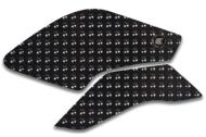 Σετ τακάκια πρόσφυσης ρεζερβουάρ R&G RACING Eazi-Grip Evo - Μαύρο Suzuki GSX-8R 24-25